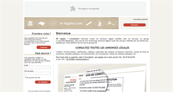 Desktop Screenshot of consultation.nr-legales.com